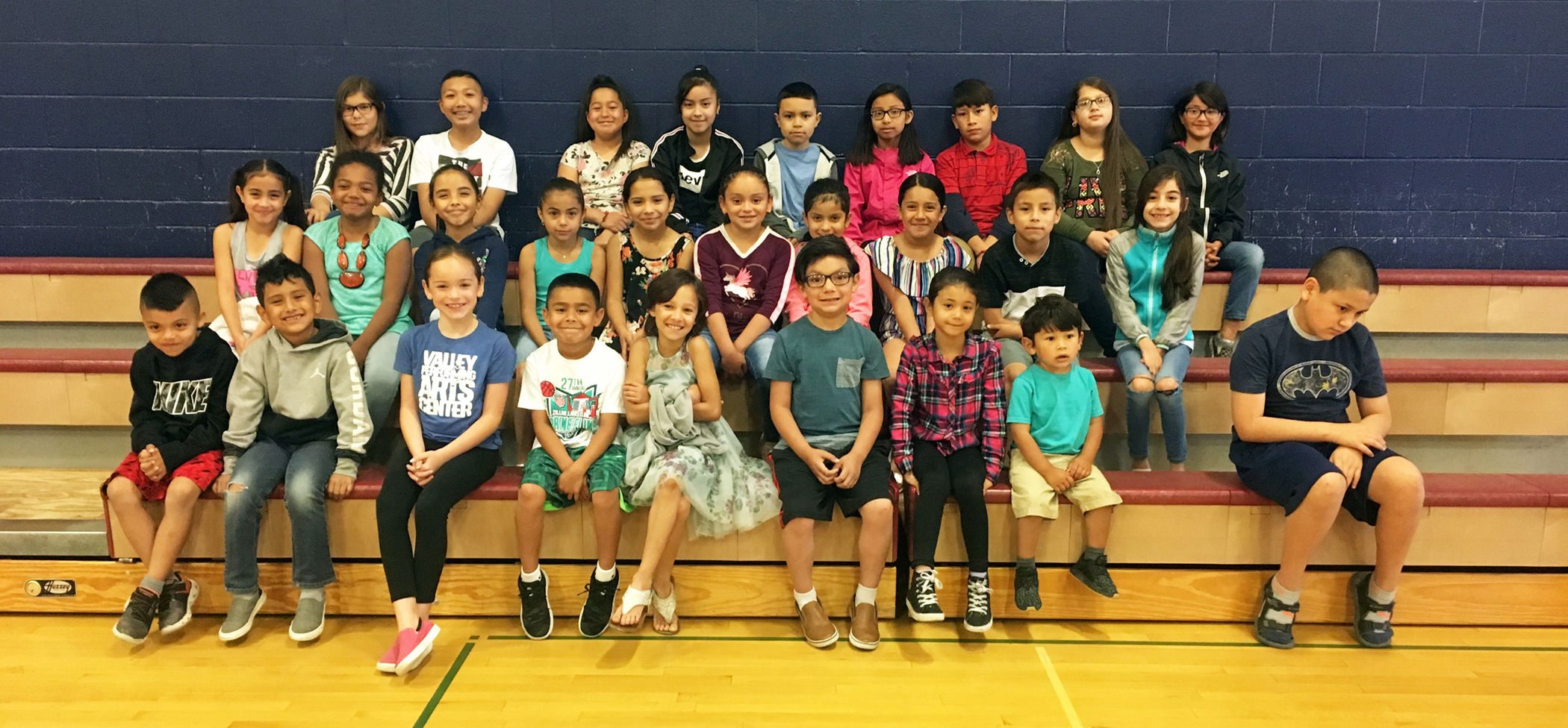 Pioneer Elementary School May Students of the Month